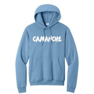 Storm Unisex Fleece Hooded Sweatshirt-Tundra Blue