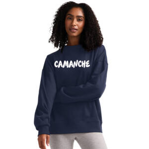 Storm Charles River Women’s Willow Mock-Neck Sweatshirt-navy