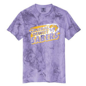 Sabers Comfort Colors Unisex Heavyweight Color Blast Tee-Amethyst