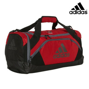 Clinton Cheer Football Adidas Team Issue II Medium Duffel-Red/Black