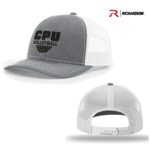 CPU VB Richardson Pro Crown Mesh Back Adjustable back cap Split-Heather Grey/Black