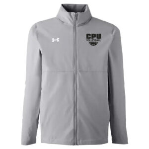 CPU VB Under Armour UA Rival Stretch Woven Men’s Full Zip-Mod Grey