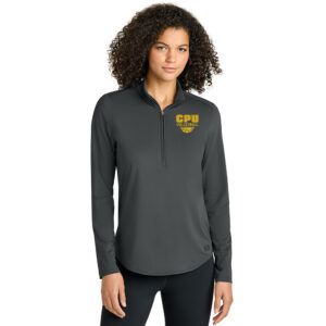 CPU VB OGIO Women’s Regain 1/2-Zip-Tarmac Grey