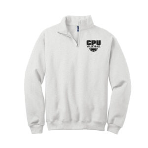 CPU VB JERZEES Unisex Nublend Cadet Collar Sweatshirt-Ash