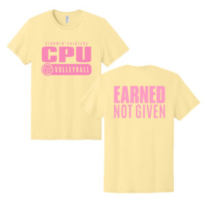CPU VB Jerzees Classics Unisex Cotton Short Sleeve T-Shirt-Surf Yellow