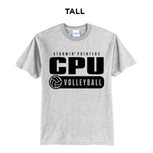 CPU VB Tall Short Sleeve Tee-Ash