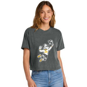 CPU VB Comfort Colors Women’s Heaveweight Boxy Fit Slightly Cropped T-Shirt-Pepper