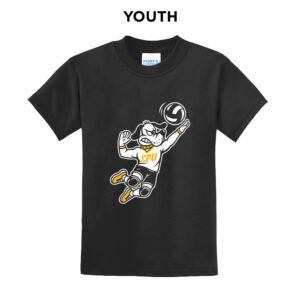 CPU VB Youth Short Sleeve T Shirt – Black