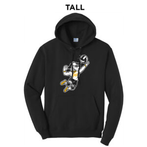 CPU VB Tall Fleece Crewneck Sweatshirt-Black