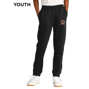 Clinton Whittier Youth Core Fleece Jogger-Black