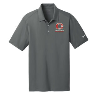 Clinton Whittier Nike Golf Dri-Fit Vertical Mesh Polo-Anthracite