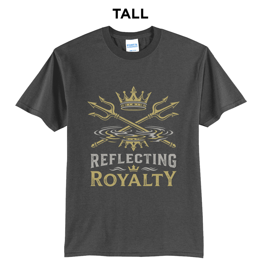 Clinton Whittier Tall Short Sleeve Tee-Charcoal