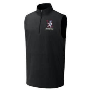 DC Golf Sport Tek Repeat 1/2 Zip Vest – Black