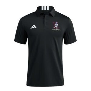 DC Golf Adidas Men 3 Stripe short sleeve Polo – Black