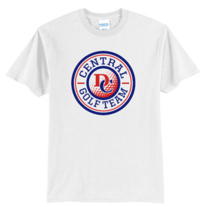 DC Golf Unisex Short Sleeve T Shirt – White