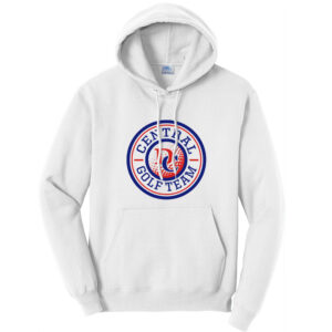 DC Golf Unisex Fleece Hooded Sweatshirt-White