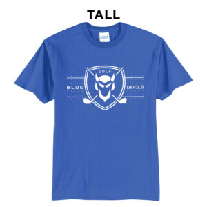DC Golf  Tall Core Blend short Sleeve T Shirts – royal