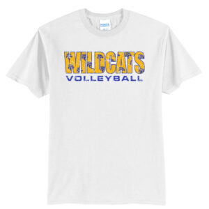 DN Volleyball Unisex Short Sleeve T Shirt – White