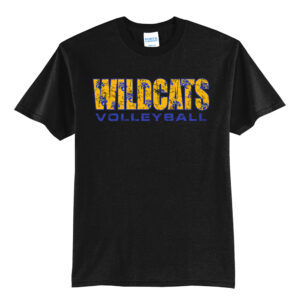 DN Volleyball Unisex Short Sleeve T Shirt -Black