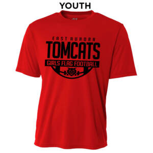 EA Flag Football YOUTH Cooling Performance Tshirt-Red