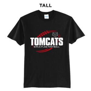 EA Flag Football Tall Short Sleeve Tee-Black