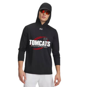 EA Flag Football Under Armour Mens Team Vanish Performance Hoodie-Black
