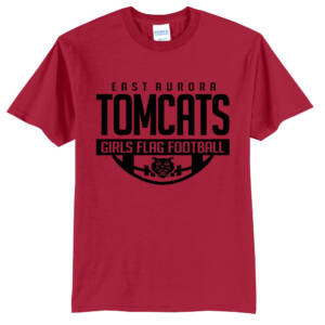EA Flag Football Unisex Short Sleeve Tee-Red