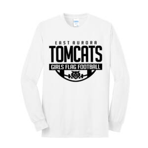 EA Flag Football Unisex Cotton Long Sleeve Fan Favorite Tee-White