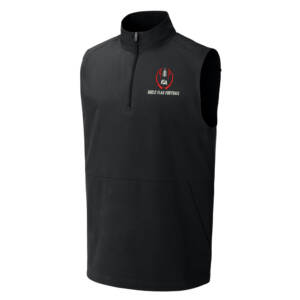 EA Flag Football Sport-Tek Repeat 1/2-Zip Vest Men-Black