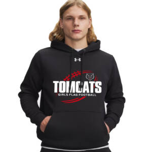 EA Flag Football Under Armour Men’s Team Icon Fleece Hoodie-Black