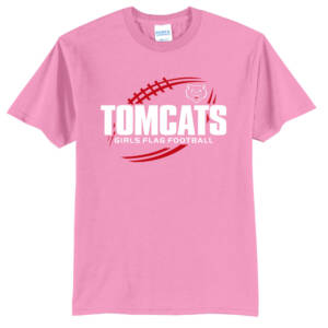 EA Flag Football Unisex Short Sleeve Tee-Candy Pink