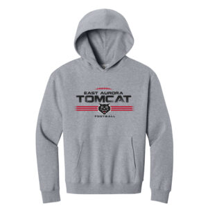 East Aurora FB BELLA CANVAS Unisex 10 Ounce Heavyweight Pullover Hoodie – AthleticHeather