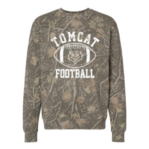 East Aurora FB Independent Trading Co Unisex Heavyweight Crewneck Sweatshirt – Deadwood Tree Camo (M-3x)