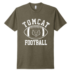 East Aurora FB Next Level  Unisex Ultra Premium CVC (60/40) Tee – MilitaryGreen
