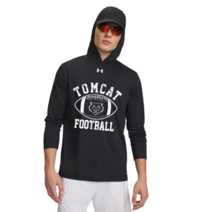 East Aurora FB Under Armour Mens Team Vanish Performance Hoodie – Black