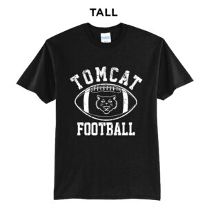 East Aurora FB Tall Core Blend short Sleeve T Shirts – JetBlack