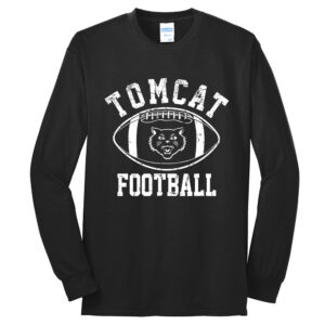 East Aurora FB Unisex Long Sleeve Core Blend T Shirt – JetBlack