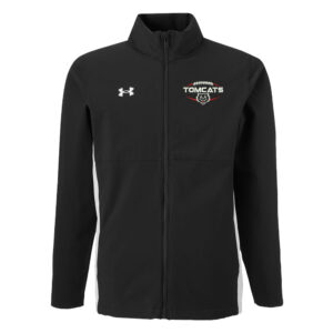 East Aurora FB Under Armour UA Rival Stretch Woven Men’s Full Zip – Black