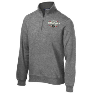 East Aurora FB Sport Tek 1/4 Zip Sweatshirt – VintageHeather
