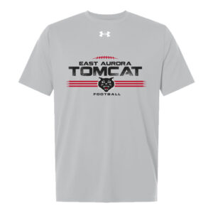 East Aurora FB Under Armour TEAM VANISH short sleeve soft touch UA Tech Tee – 012ModGray