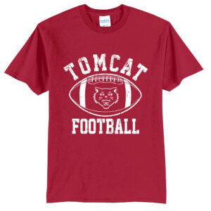 East Aurora FB Unisex Short Sleeve Tee – RED