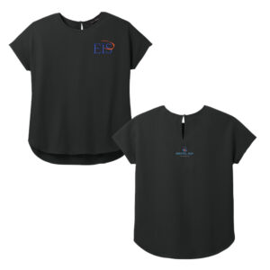 EIS Mercer and Mettle Women’s Stretch Crepe Crew-Black