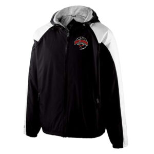 EA Volleyball Holloway Homefield color block Hooded Jacket – BlackWhite