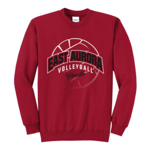 EA Volleyball Unisex Core Fleece Crewneck Sweatshirt – RED