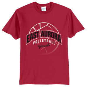 EA Volleyball Unisex Short Sleeve T Shirt – RED