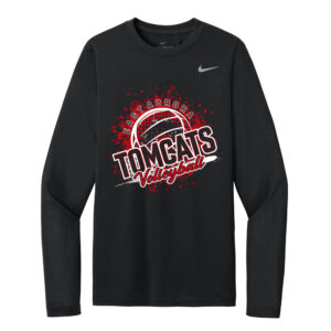 EA Volleyball Nike Team Men rLegend Long Sleeve Tee – Black