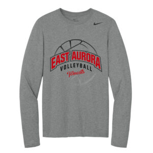 EA Volleyball Nike Team Men rLegend Long Sleeve Tee – CarbonHeather
