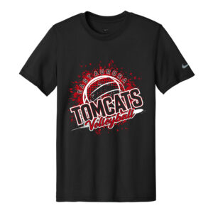 EA Volleyball Nike Men  Swoosh Sleeve rLegend Tee – Black