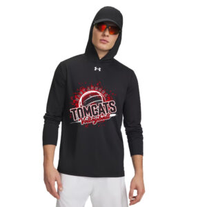 EA Volleyball Under Armour Mens Team Vanish Performance Hoodie -Black
