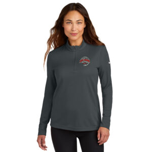 EA Volleyball Nike Women’s Essential 1/2 Zip Cover Up – Anthracite